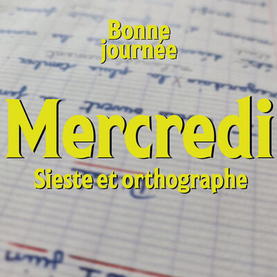 S04E03 - Mercredi : Sieste et orthographe 