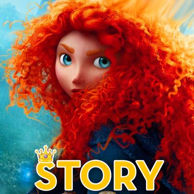 Merida - Bedtime Story (Princesses) (Paua)