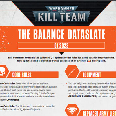 78 DataSlate - Parche de equilibrio, FAQ y tier listo orca