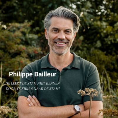 Afl. 42 Philippe Bailleur - Je leert de stam niet kennen door te kijken naar de stam