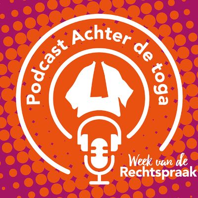 Raadsheren Liesbeth van Walree en Diederik Thierry van het SIM in Achter de de toga.