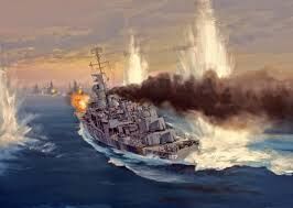 (#2 JON'S TOP 10 WWII)  THE LAST STAND OF THE USS JOHNSTON- OCT 1944 LEYTE GULF