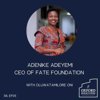 Adenike Adeyemi on the interplay between Entrepreneurship, Policymaking, Nonprofits, and Artificial intelligence in driving Economic Development