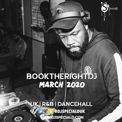 Book The Right DJ - March 2020