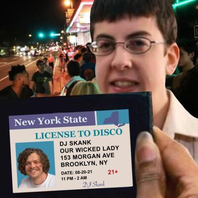 License To Disco w/ DJ Skank @ Our Wicked Lady 8/20/21 (in mono sadly)
