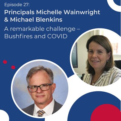 Michelle Wainwright and Michael Blenkins