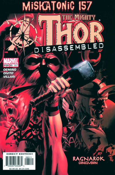 Miskatonic 157 - Thor Ragnarok (El Cómic)
