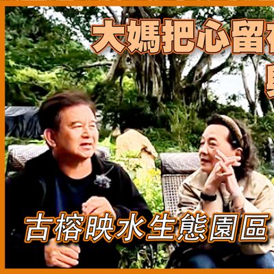 大媽把心留在滿山螢火蟲與蝴蝶的 #古榕映水生態園區 #李重勳 #大媽老司機 EP113