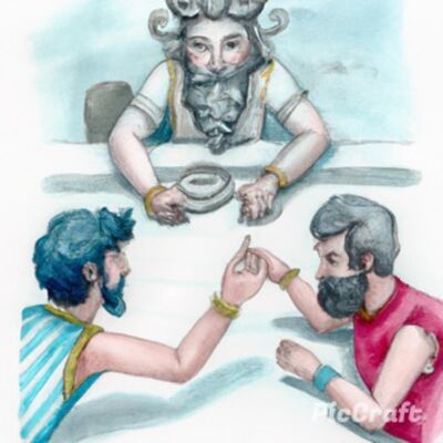 希臘神話 4 抽籤決定負責區域