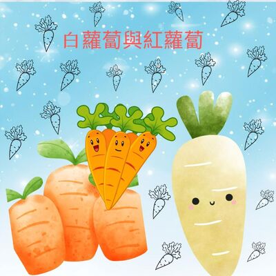 EP55 白蘿蔔與紅蘿蔔