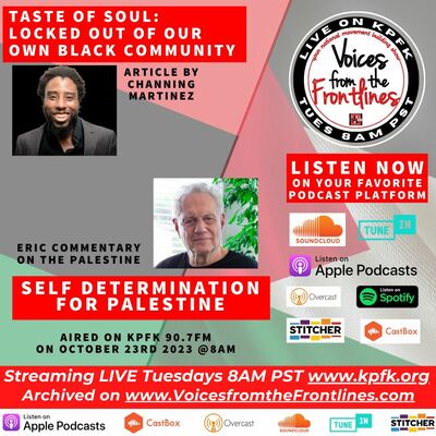 Eric And Channing on Palestine And Taste Of Soul