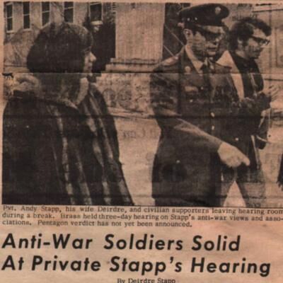 Andy Stapp and the American Servicemen's Union