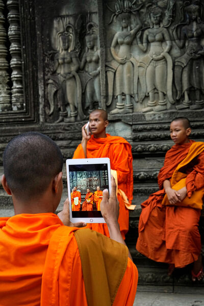 Living simply in a complex world: how modern monks navigate AI, social media, and climate change