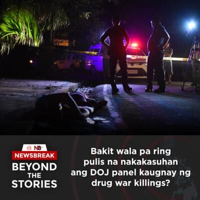 Bakit wala pa ring pulis na nakakasuhan ang DOJ panel kaugnay ng drug war killings?
