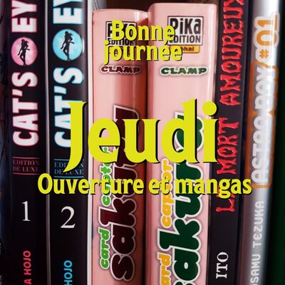 S01E04 - Jeudi : Ouverture et mangas