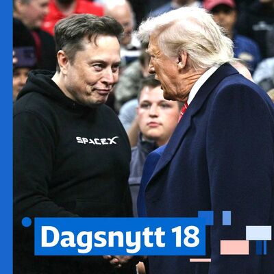 Verdens mektigste menn i tottene på hverandre