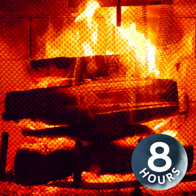 Bruit d’un feu de cheminée | Se détendre, s’endormir ou étudier au son des crépitements (8 heures)