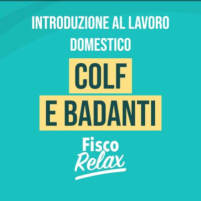 Introduzione al lavoro domestico - Colf e Badanti