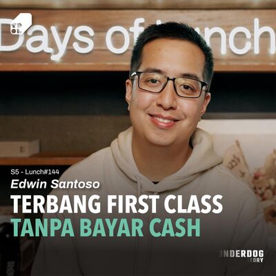 Lunch #144 - Mau Terbang Gratis? Jangan Males Nabung Miles! with PinterPoin