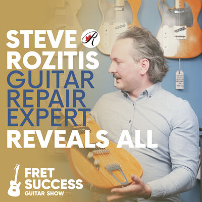Guitar Repair Expert Steve Rozitis (R Guitars, Calgary) Spills His Secrets!