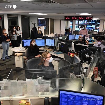 Hors série : l'AFP vous embarque dans une folle nuit électorale américaine