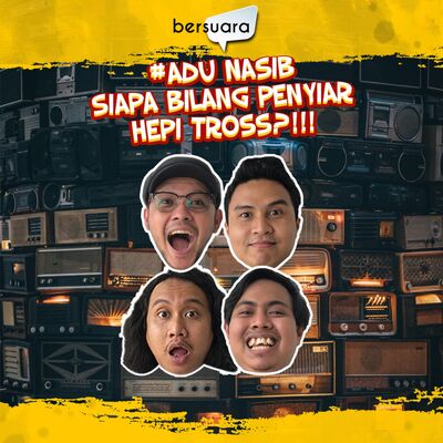 #AduNasib Siapa Bilang Jadi Penyiar Hepi Teros!