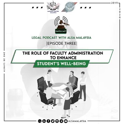 Episode 3 - The Role of Faculty Administration to Enhance Student’s Well-Being