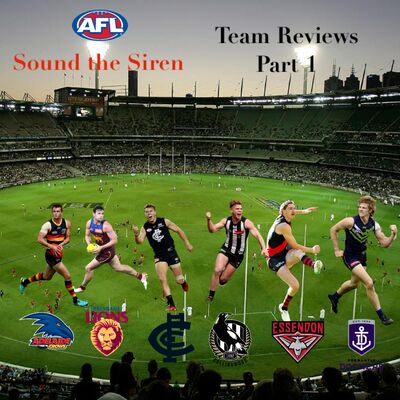 AFL 2020 Team Reviews pt 1