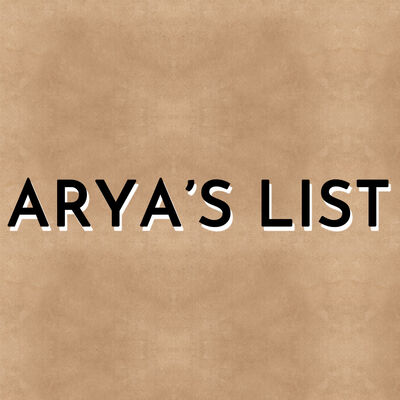 Arya Stark’s List