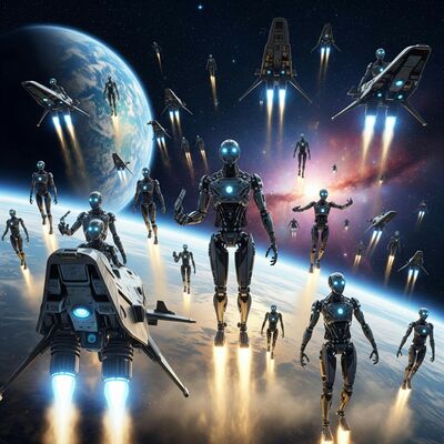 Exploradores espaciales no humanos