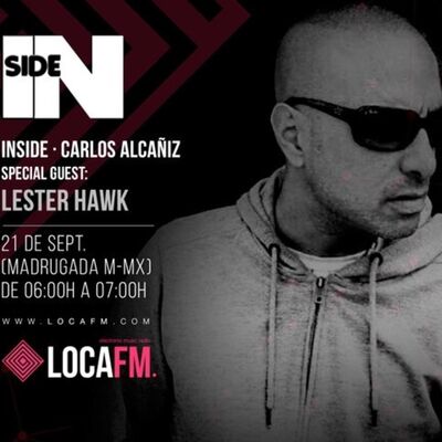 INSIDE 02 @ loca fm - 21/09/2016 - Special guest - LESTER HAWK