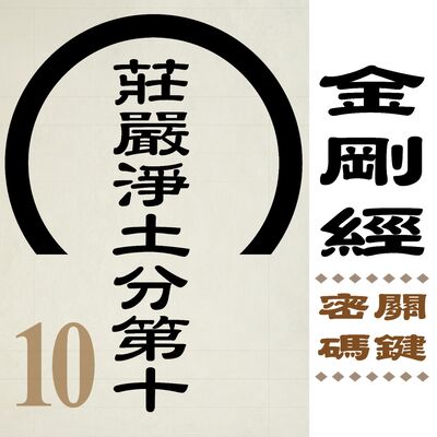 莊嚴淨土分第十-意識的瀑流