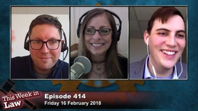 TWiL 414: Viral Ads With Legs - Yes, science has a private queen. Is embedding infringing? How is YouTube banning individuals? Will AI help you understand your terms of service?