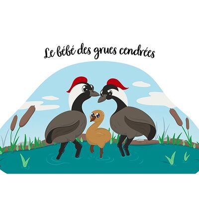 Le Bébé Des Grues Cendrées