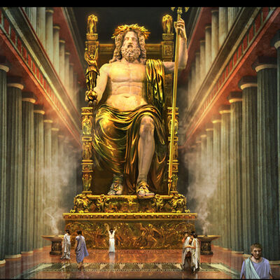 La Gran Estatua de Zeus en Olimpia