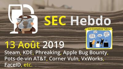 [SECHebdo] 13 Août 2019