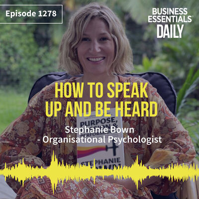 How to speak up and be heard