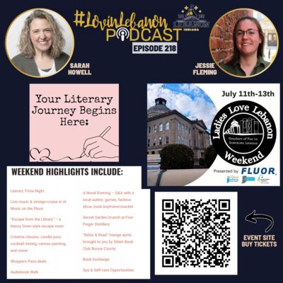 Episode 218 - Ladies Love Lebanon Event | Sarah Howell & Jessie Fleming