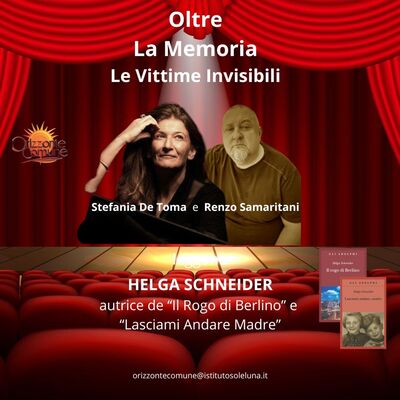Stefania De Toma e Renzo Samaritani Schneider: il potere della memoria e dell’incontro