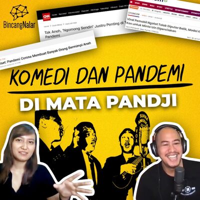 KATA PANDJI TENTANG KOMEDI DAN PANDEMI | Geolive Bincang Nalar by Cania Citta
