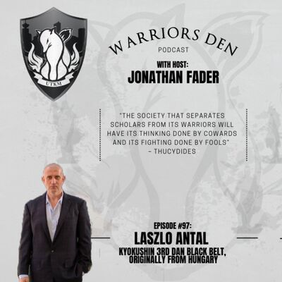 Episode 97 - Laszlo Antal is a 3rd Dan Kyokushin Black Belt originally from Hungary