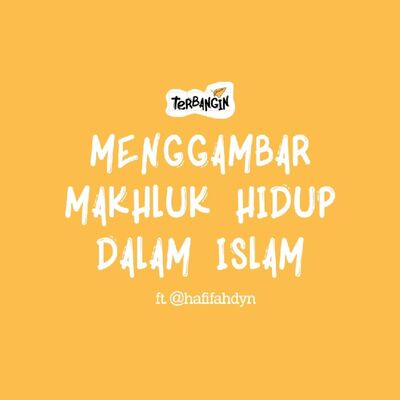 Hukum Menggambar Makhluk Hidup