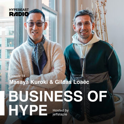 Masaya Kuroki and Gildas Loaëc of Maison Kitsuné