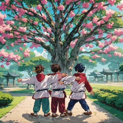 EP.94 三兄弟與紫荊樹/Three Brothers and the Redbud Tree