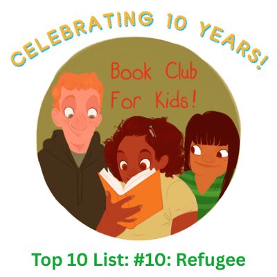 Top Ten List to Celebrate 10 years of podcasting - Number 10 "Refugee" by Alan Gratz