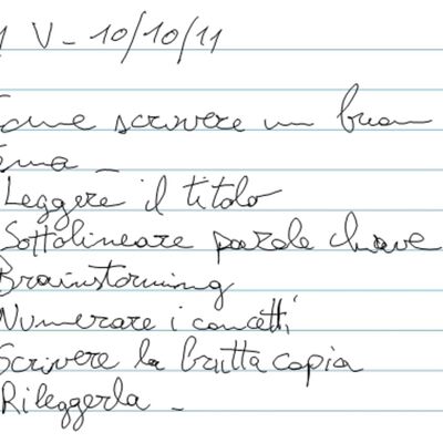 Come scrivere un tema di italiano efficace (1a parte)