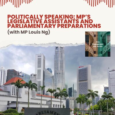 Politically speaking: MP’s legislative assistants and parliamentary preparations (with MP Louis Ng)