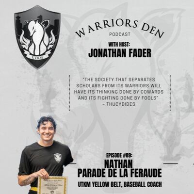 Episode 89 – Nathan is a UTKM Yellow Belt and Baseball Coach