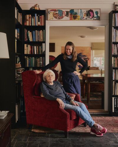 Violet Crumbles, expressionist art and a documentary: The wonderful friendship of Pat and Ashleigh