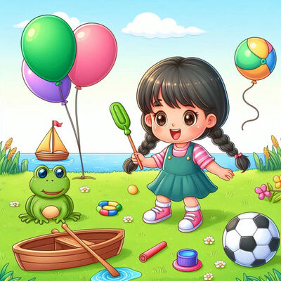 ANNAFLAVIA L'INVENTA GIOCHI (4+ anni) - Federico, Le Favole di B